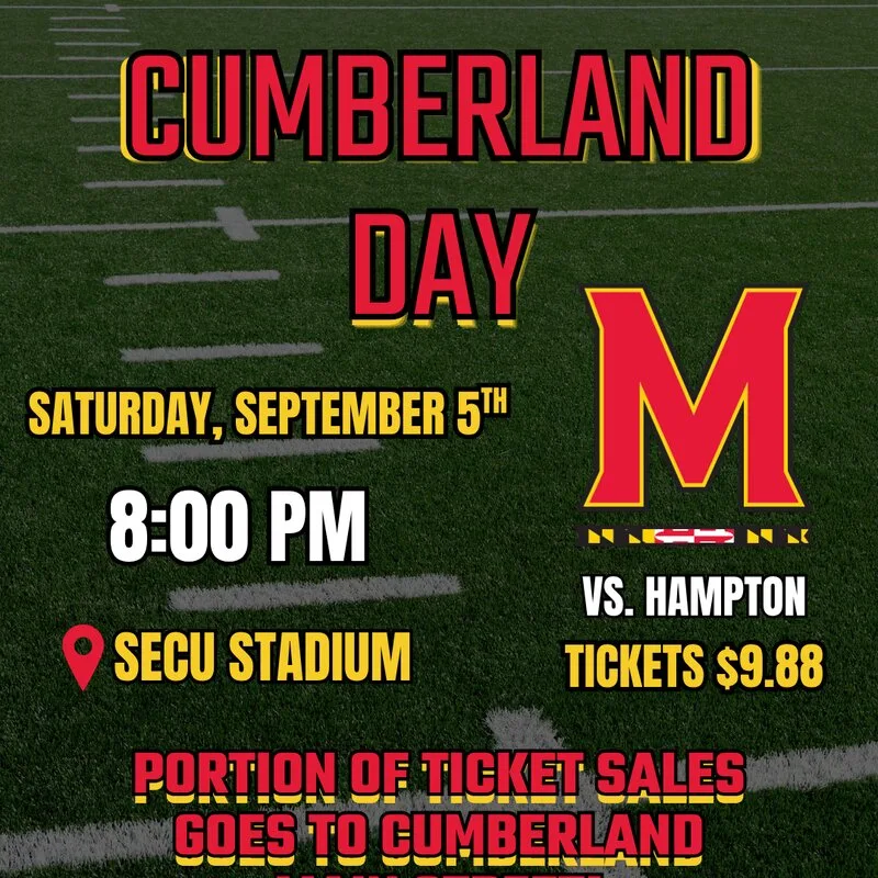 Cumberland Day at Maryland Terrapins Football Home Opener