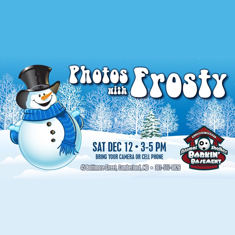 Photos with Frosty the Snowman